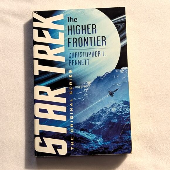 Star Trek The Higher Frontier by Christopher Bennett TOS Novel Paperback Sci-Fi - Picture 1 of 2